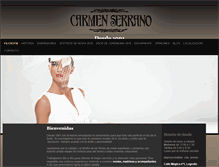 Tablet Screenshot of noviascarmenserrano.com